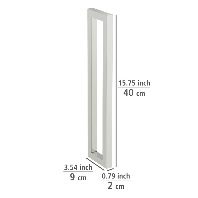 Suport prosoape inox, argintiu, REITANI, WENKO