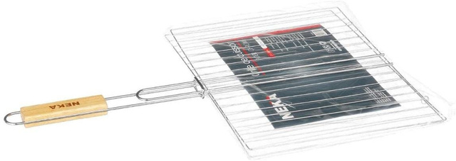 Gratar dreptunghiular NEKA, 30 x 40 cm, otel cromat