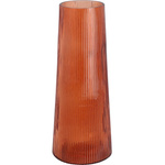 Vaza cu nervuri, inaltime 28 cm