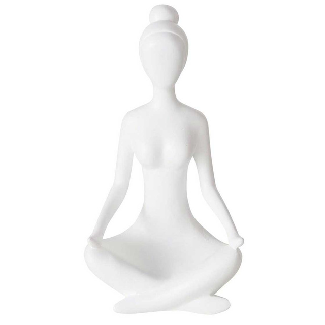 Figurina Yoga,
29 cm, alb