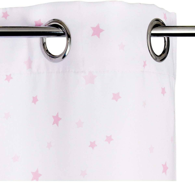 Perdea pentru fereastră camera copiilor PRINCESSA cu fundă 140 x 260 cm