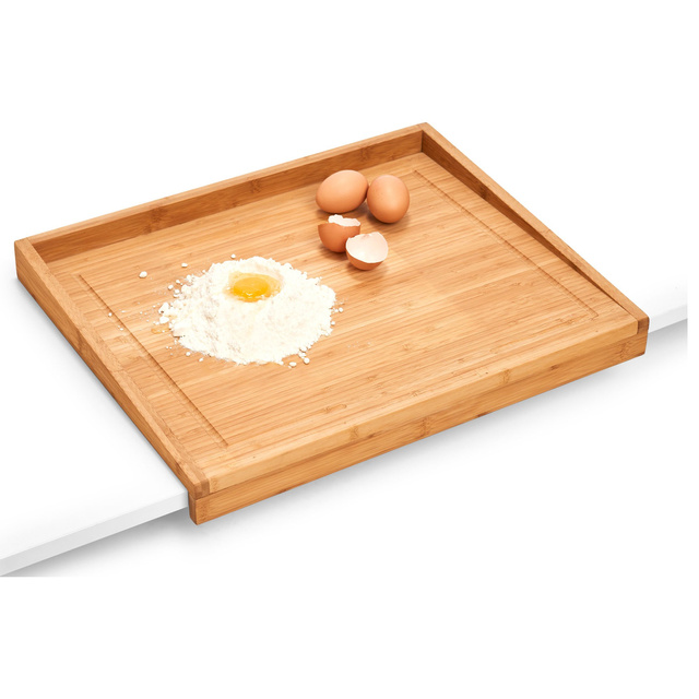 Placă de tăiat din bambus, 2 în 1, ZELLER