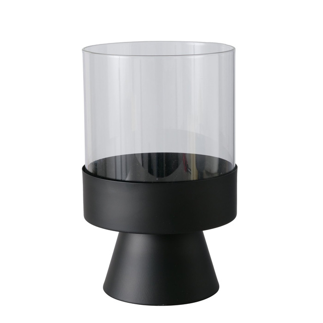 Set 2 sfeșnice moderne Pallas, negru