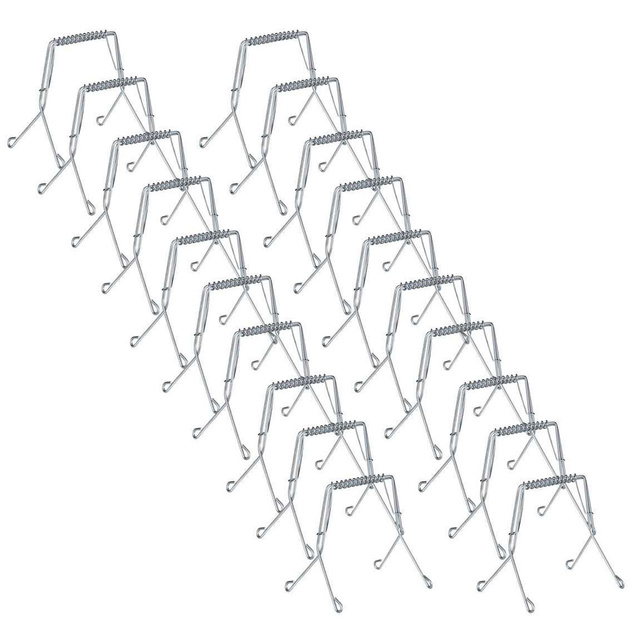 Cleme pentru bucătărie, cleme, 10 buc, oțel inoxidabil