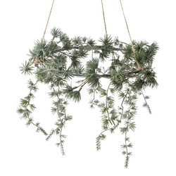 Coroană decorativă realizată manual KIEFER, Ø35 cm