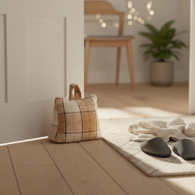 Opritor de ușă în carouri