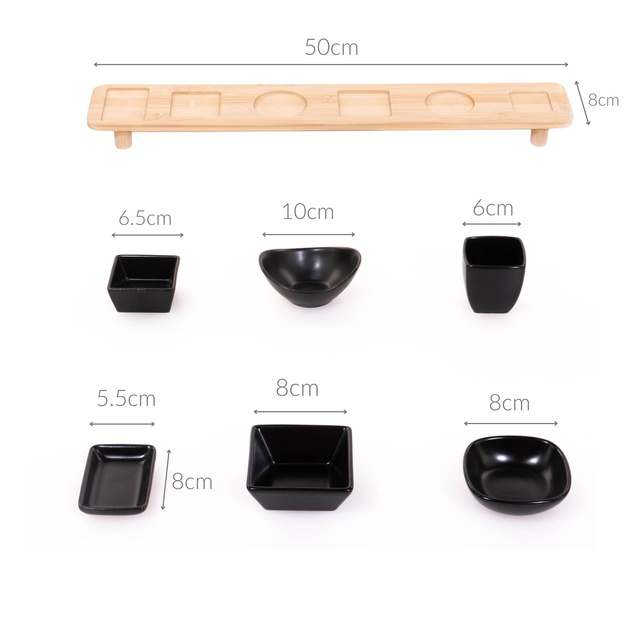 Un set pentru servirea gustărilor, tapas