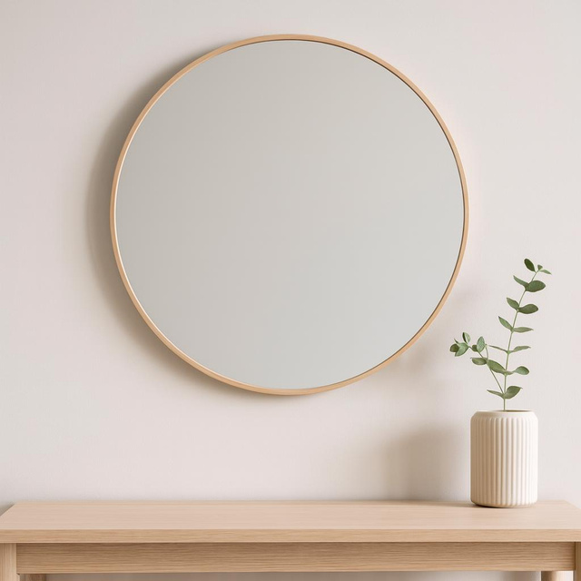 Oglindă de perete rotundă SORO, Ø 60 cm