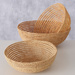 Coș țesut Palmina, 3 buc, palmier