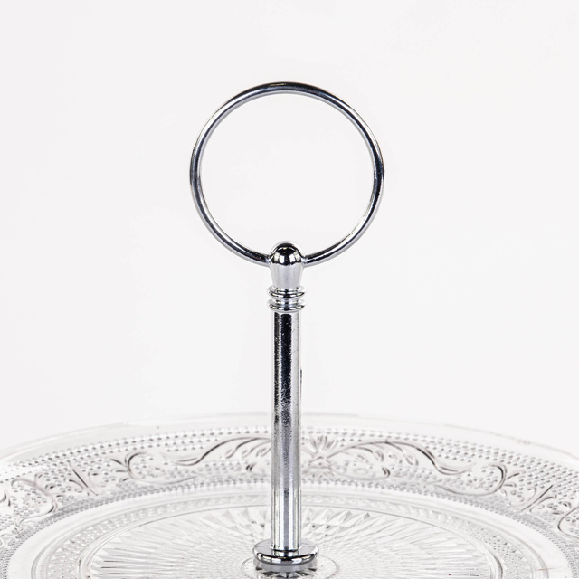 Platou pentru prajituri cu 3 iveluri