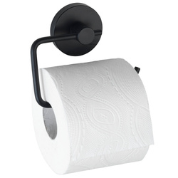 Suport hartie igienica MILAZZO Vacuum-Loc, negru, WENKO