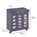 Containere pentru rufe TRIVO GREY - 116 litri, WENKO, gri