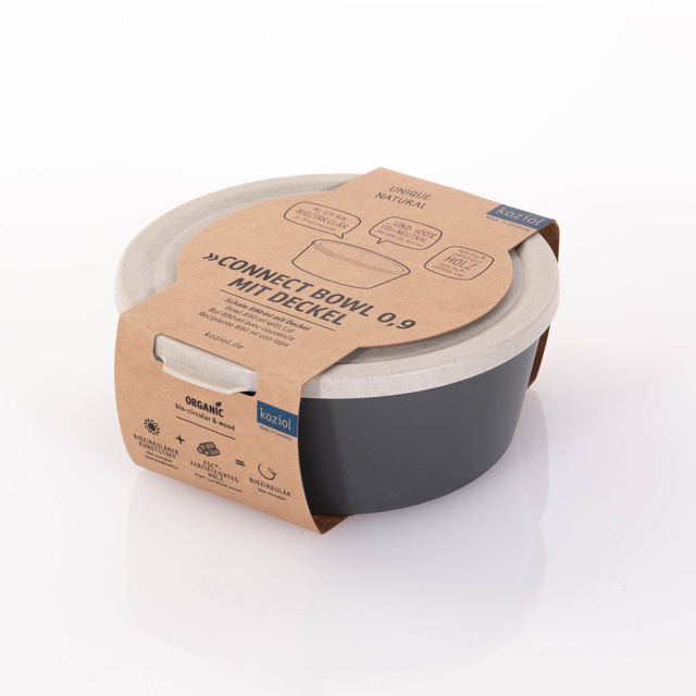 Recipient alimentar CONNECT BOWL, ermetic, 890 ml, KOZIOL