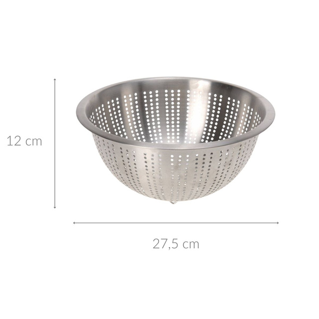 Strecuratoare, otel inoxidabil, Ø27,5 cm