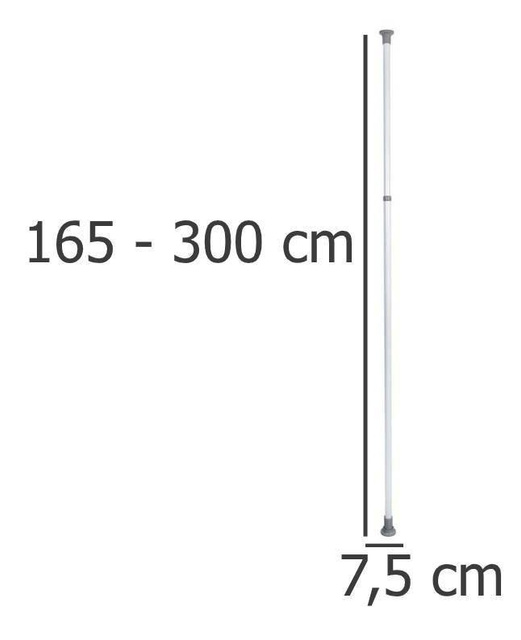 Șină pentru dulap, HERKULES șină pentru dulap 165-300 cm, WENKO