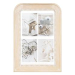 Rama foto multipla Elena, lemn de pin, pentru 4 fotografii, 31 x 44 cm