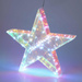 Decorație luminoasă multicoloră stea, 40 cm