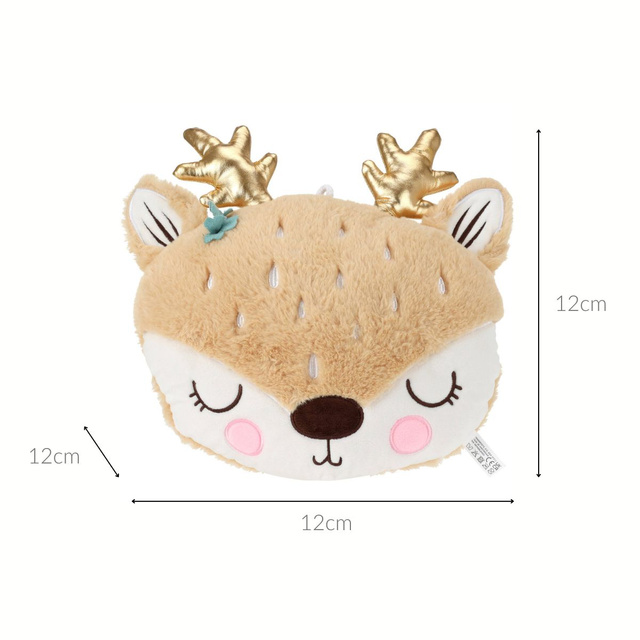 Perna de pluș Reniferek, 28 x 25 x 10 cm