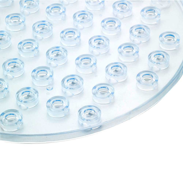 Covoras rotund pentru chiuvetă Kristal WENKO, protecție transparentă reduce stropirea cu apă