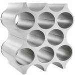 Suport pentru sticle SET-UP, ORGANIC KOZIOL, gri organic