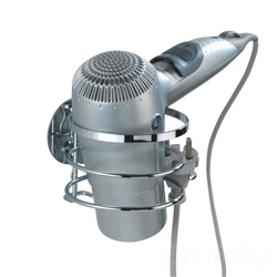 Suport pentru uscător de păr, Turbo-Loc - oțel inoxidabil, WENKO