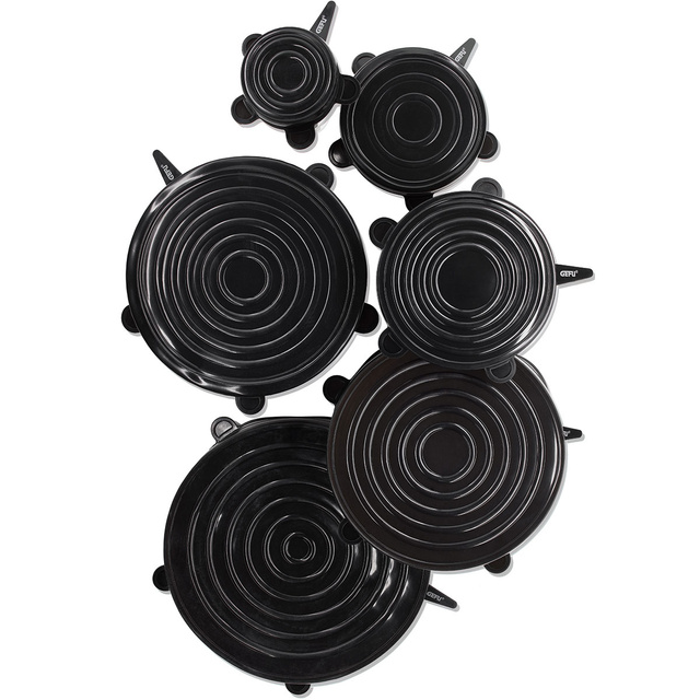 Capace din silicon FLEXIFRESH, 6 buc