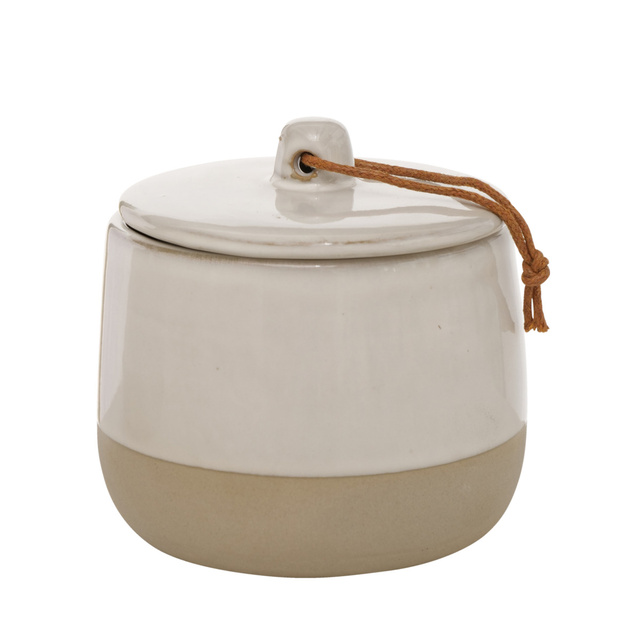 Vas depozitare portelan Magalie, 9 x 9 cm