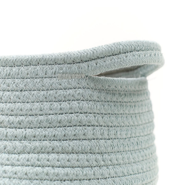 Coș pentru jucării rotund PAON din bumbac, Ø 30 cm