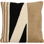 Perna decorativa cu model geometric, 45 x 45 cm