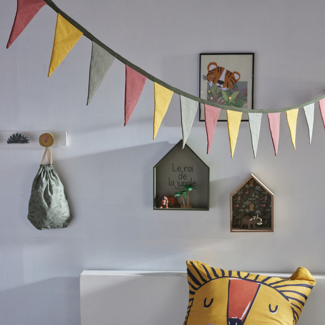 Ghirlandă pentru camera copilului MAGIC JUNGLE, 252 cm