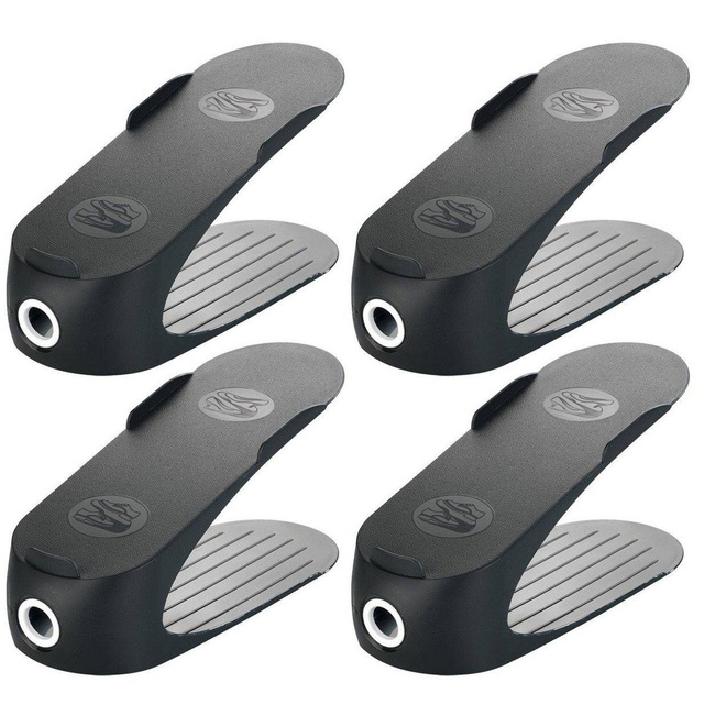 Organizator de pantofi negru, 4 buc. În set