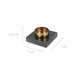 Suport pentru lumanari tealight, baza granit, 7 cm