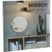 Oglinda rotunda in cadru metalic, Ø 55 cm