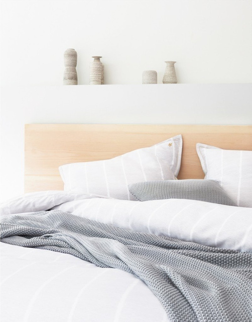 Set complet de lenjerie de pat din bumbac 200 x 220 cm pentru 2 persoane SKAURA, lenjerie satinat, 100% bumbac, Marc O'Polo