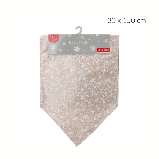 Traversa masa de Craciun, ren, 150 cm