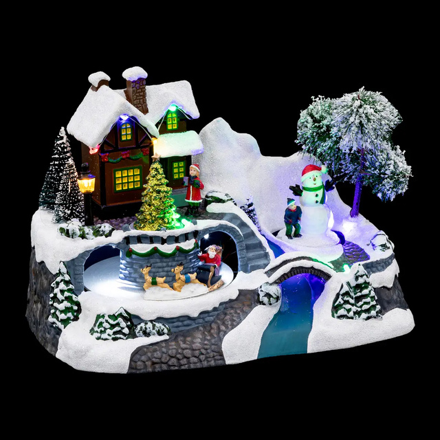 Figurina de Crăciun, sat de Crăciun