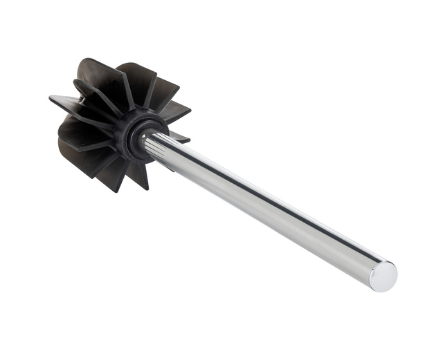 Perie de toaleta cu cap din silicon, Ø 7,5 cm, WENKO