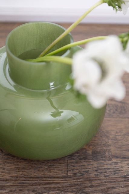 Vază decorativă din sticlă colorată ILMA, 16 cm