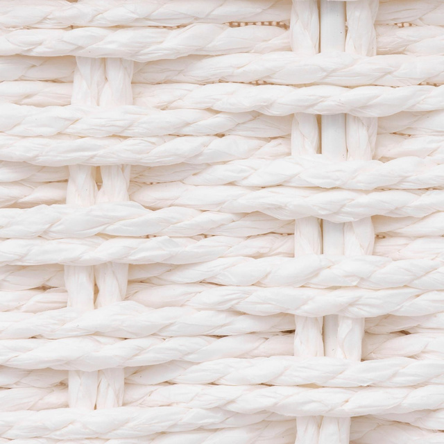 Set 2 cosuri pentru articole mici, impletitura rustica