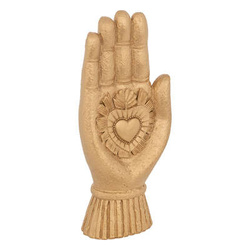 Decorativă mână din rășină Amira ASR înălțime 16,5 cm -model 1