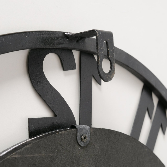 Ceas de perete cu motiv de iarnă, LUDWIG, Ø 45 cm