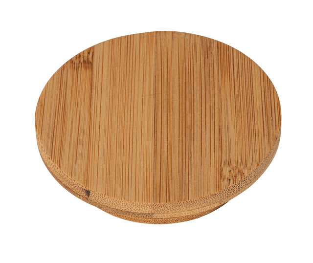 Recipiente de bucatarie din ceramica DIAMOND, capac bambus, 3 x 0,6 l, WENKO