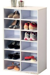 Dulap de pantofi din lemn, pentru până la 12 perechi de pantofi