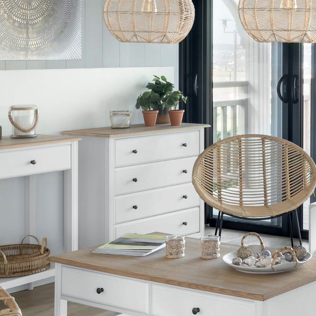 Comoda cu 4 sertare SOLEN, 80 x 40 x 80,5 cm