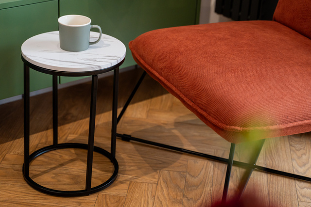 Un set de doua masute de cafea, blat din MDF