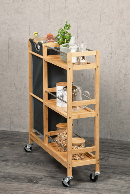 Raft pe roți, 3 niveluri, geantă extensibilă, Kesper