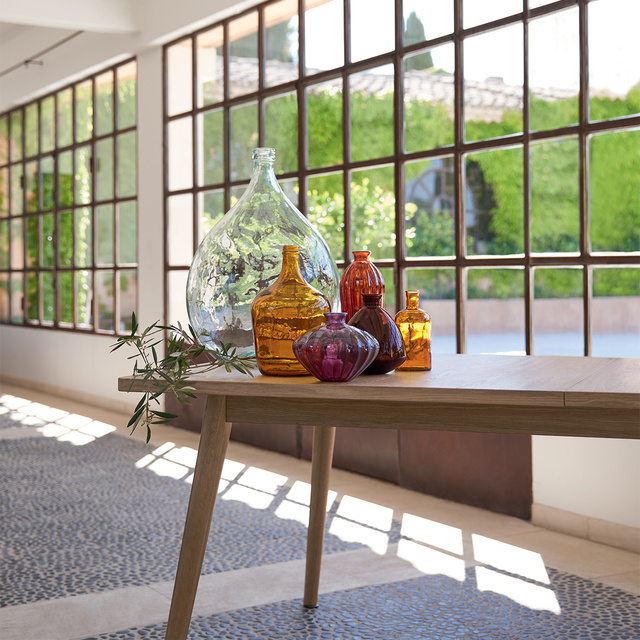 Vaza din sticla reciclata, CANDY, 19 cm