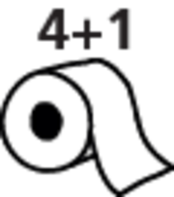 Suport perie de toaleta DEBAR, 4 in 1 cu suport pentru hartie si polita