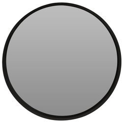 Oglinda rotunda in rama din lemn, Ø 30 cm