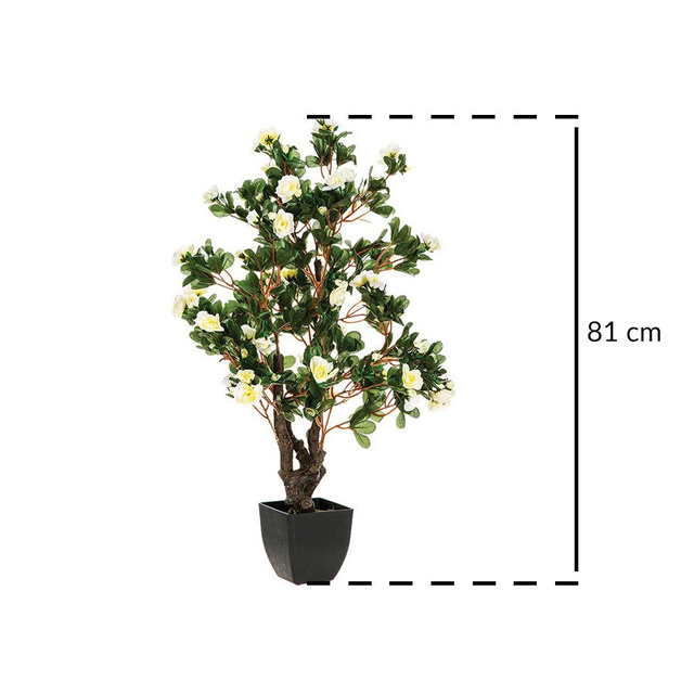 Flori artificiale pentru balcon, azalee, 81 cm